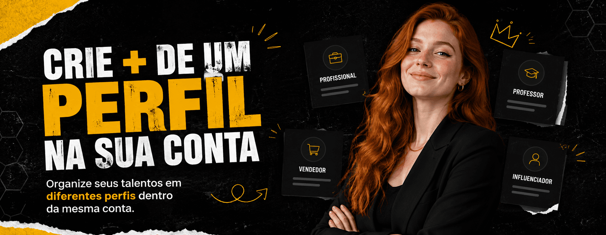 Crie e gerencie sua conta na Freelandoo