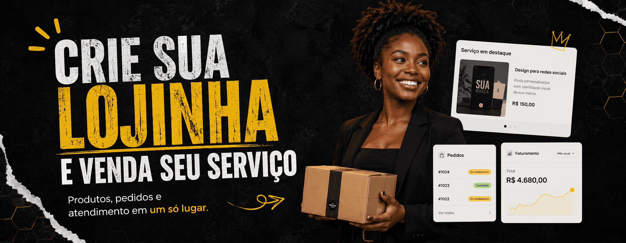 Crie sua lojinha na Freelandoo